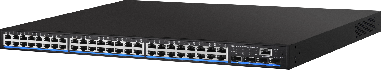 Factory OEM/ODM 48 Port Poe Switch Industrial Network Campus Ethernet Access Switch For Best Quality