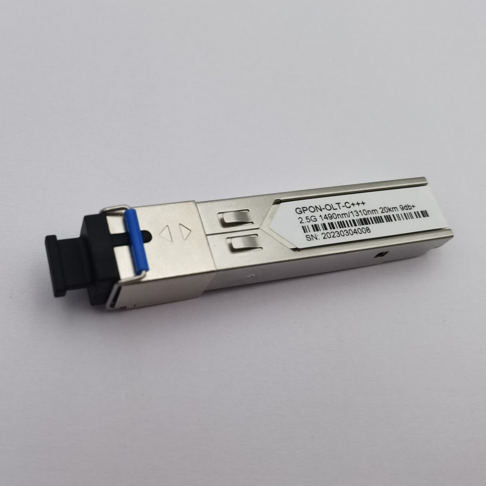 9dBm  GPON OLT PON SFP C+++ 2.5G Transceiver Module compatible with ZTE GPON OLT