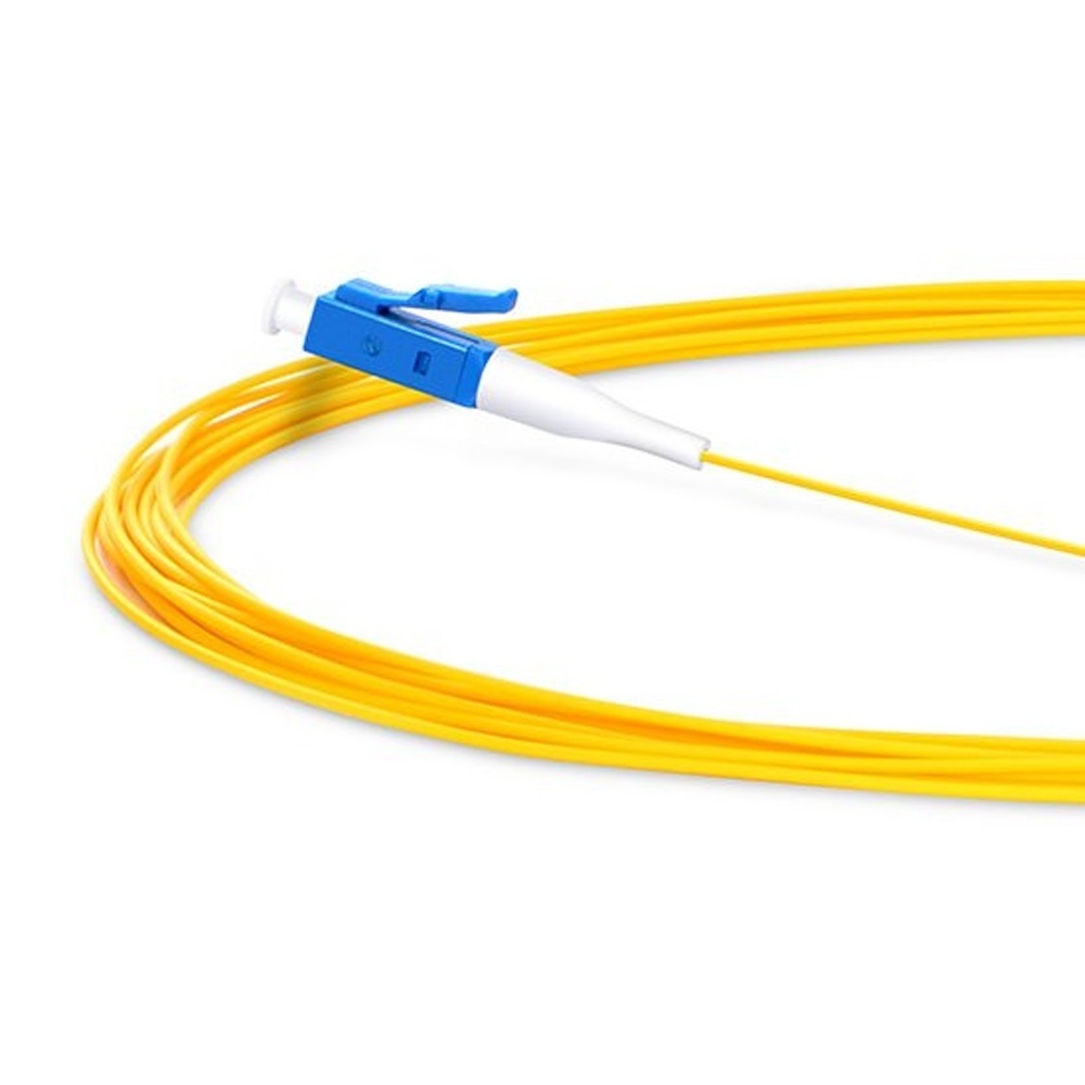 Pigtail singlemode fiber cable 0.9 2.0 3.0mm  1m 2m 5m pigtail fiber optic LC connector apc/ upc connector