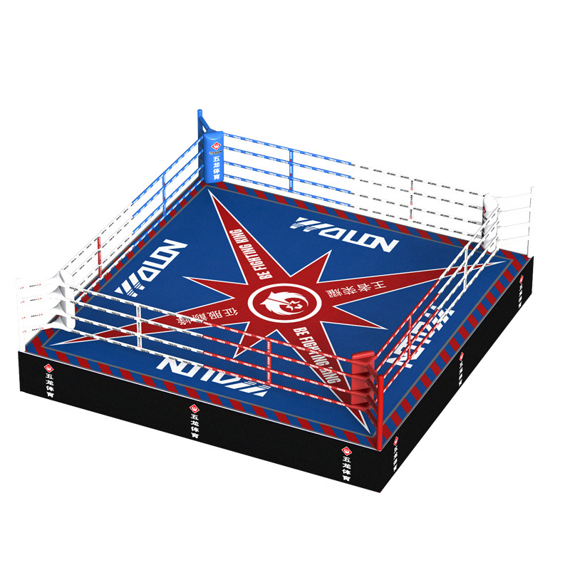 custom logo Boxing Ring used for BOXING/MMA/Muay thai used for AIBA,IBF etc Rules