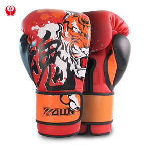 Wolon Pu Wholesale Custom Leather Boxing Gloves For Sale