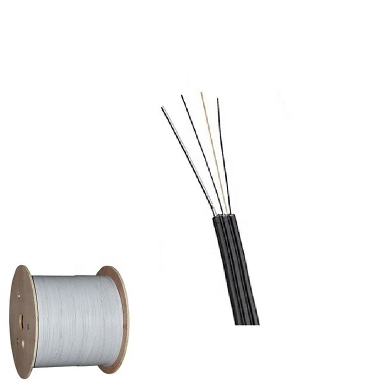 Indoor Fiber Optic Drop Cable 1core G657A1Butterfly Flat FRP Strength Member 3*2mm LSZH SC APC 10M 20M 50M