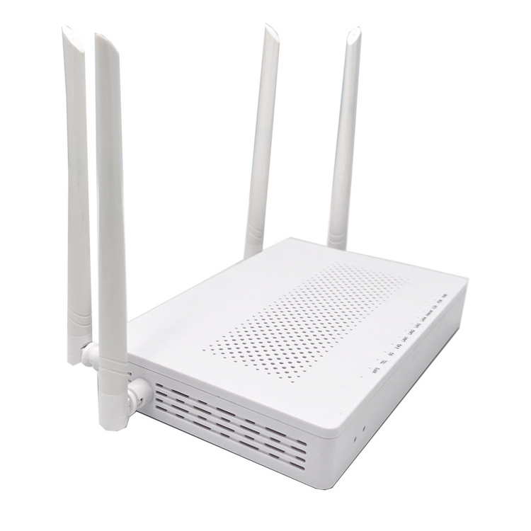 HWZ Compatible AC Dual Band WIFI5 1200M ONU XPON GPON GEPON EPON 1G3F+4WIFI+1POT+2USB XPON ONU ONT Router Factory Price