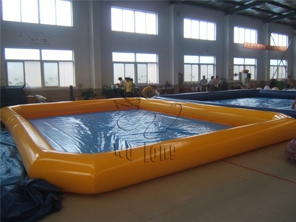 2024 Hot sale Customized size  square swimming commercial  inflatable water pool with high quality for sale factory price