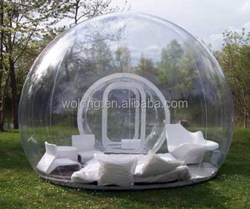 Outdoor Camping Event Tent Large Inflatable Igloo Clear Tent China For Rental