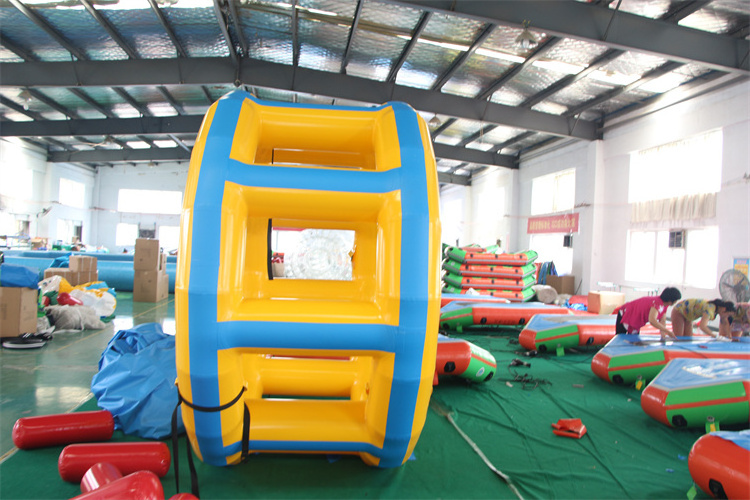 custom size inflatable ball pool toy inflatable water barrel roller water rolling ba