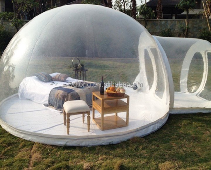 Outdoor Camping Event Tent Large Inflatable Igloo Clear Tent China For Rental