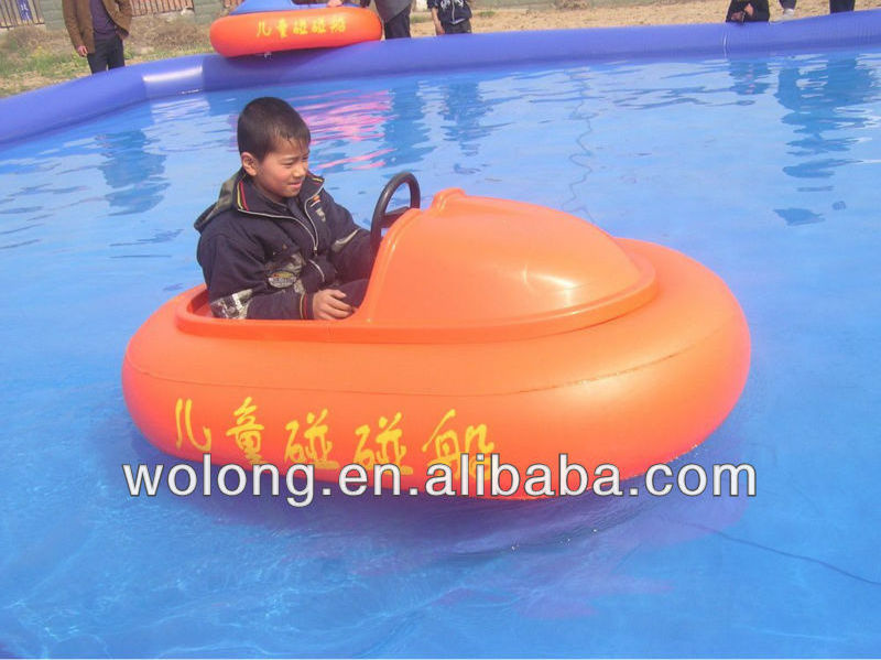 Funny Inflatable Children Bumper Aqua Boat For Pool