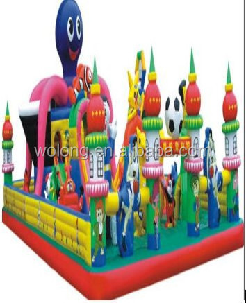 Inflatable Slide Bouncer Inflatable Trampoline Inflatable Castles Waterproof Accessories Customized PVC Outdoor Packing Kit