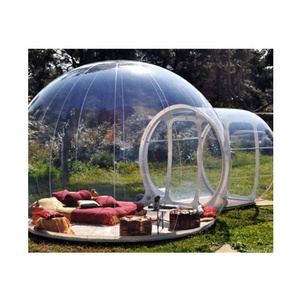 Outdoor Camping Event Tent Large Inflatable Igloo Clear Tent China For Rental