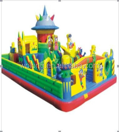 Inflatable Slide Bouncer Inflatable Trampoline Inflatable Castles Waterproof Accessories Customized PVC Outdoor Packing Kit