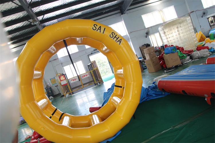 custom size inflatable ball pool toy inflatable water barrel roller water rolling ba