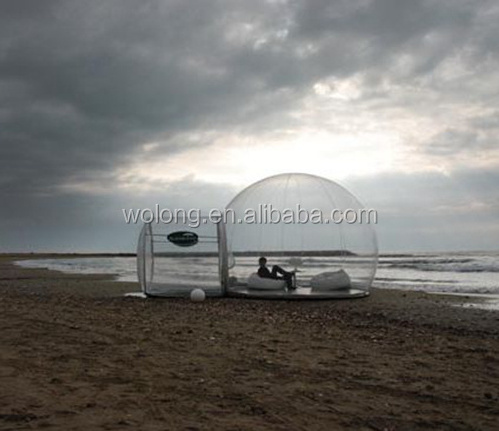 Outdoor Camping Event Tent Large Inflatable Igloo Clear Tent China For Rental