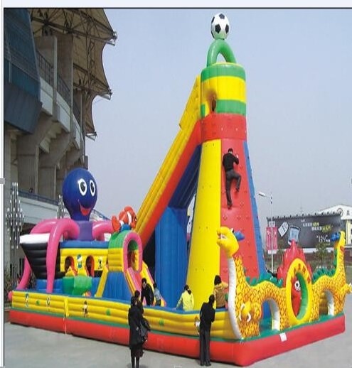 Crazy Indoor  Inflatable  Pirate Ship Slide Tobogan Inflable