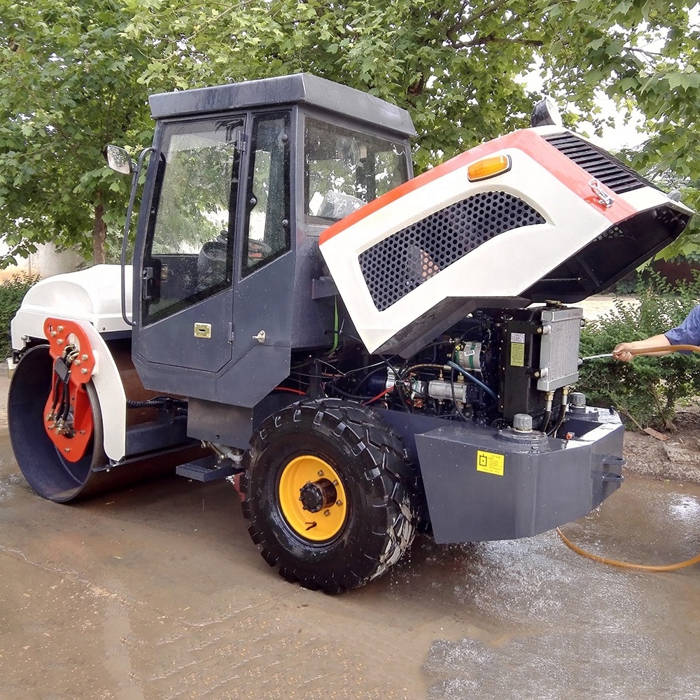 China hot sale 5 T single drum road roller 5 Ton compactor good quality