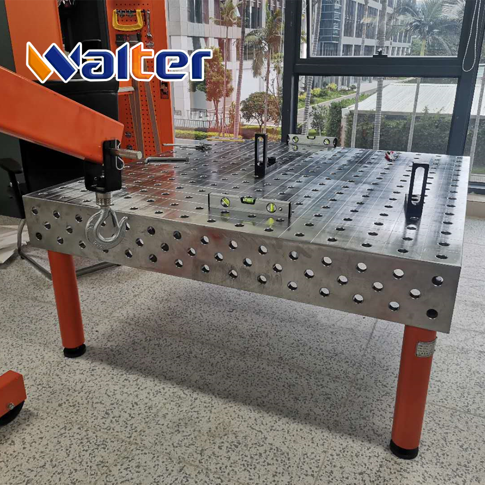 Nitrided Grey Iron & Steel 3D Welding Table Steel Weld Elite Fusion Station Size Customized D28 D16 Equipment OEM