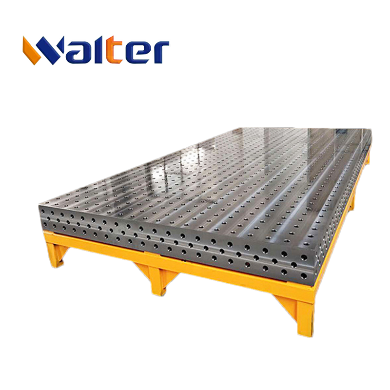 3d welding table 16mm 28mm heavy duty 3d flexible welding table with jigs and fixture