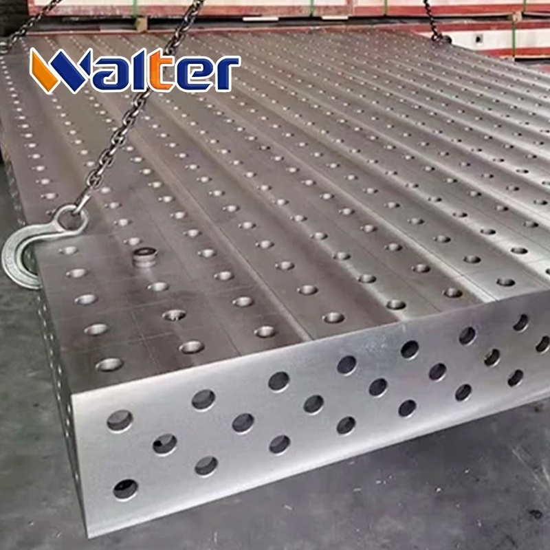 3d welding table 16mm 28mm heavy duty 3d flexible welding table with jigs and fixture