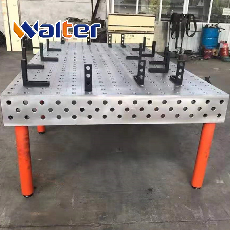 Heavy duty welding table 3D Welding Table with clamps welder accessories cart system