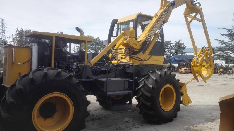 sugar cane bell log loader with grapple 1 ton capacity