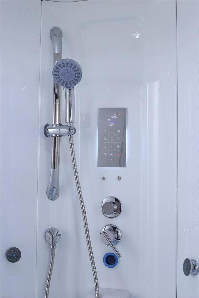 1510x1510  two persons steam shower luxury shower combo steam room with massage function wet sauna  steamroom