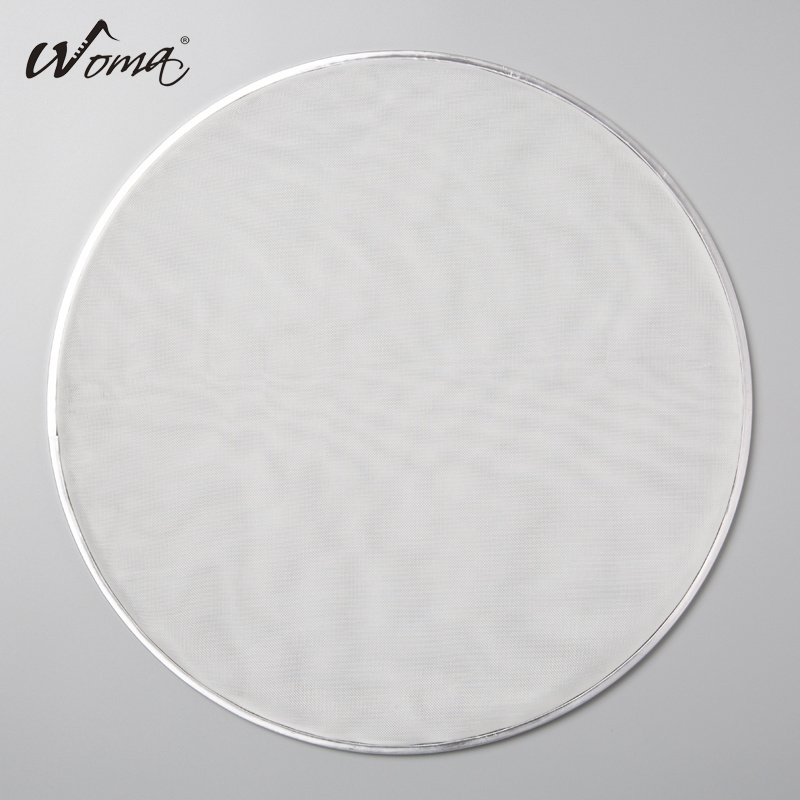 White Double Ply Mesh Drum Heads