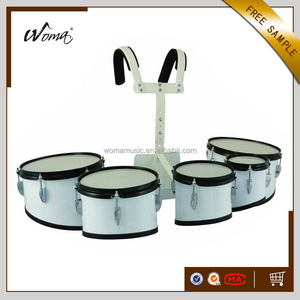 Quintuple Jinbao Marching Tom Set Drums With Holder