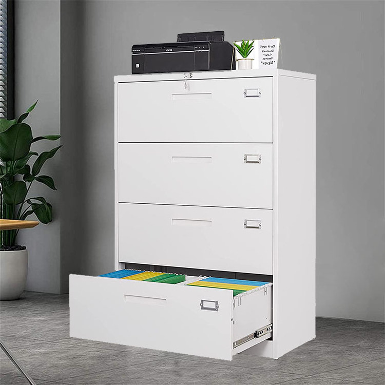 Modern Office File Storage 2 Drawers Stainless Steel  Wheels Pink And Safes Small Filing Cabinet With Code Lock