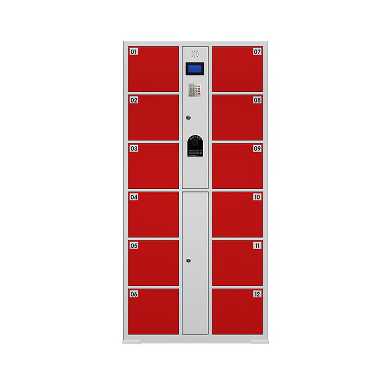 Barcode Electronic Storage Cabinet Multi Size Key Code Parcel Vending Machine Delivery Smart Locker With Support