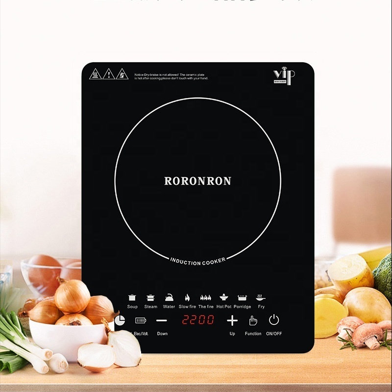 Smart small induction cooker with 4 burner glass ceramic plate / induction stoves