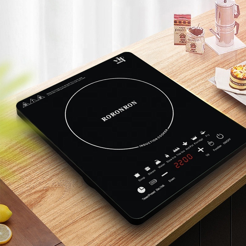 Smart small induction cooker with 4 burner glass ceramic plate / induction stoves