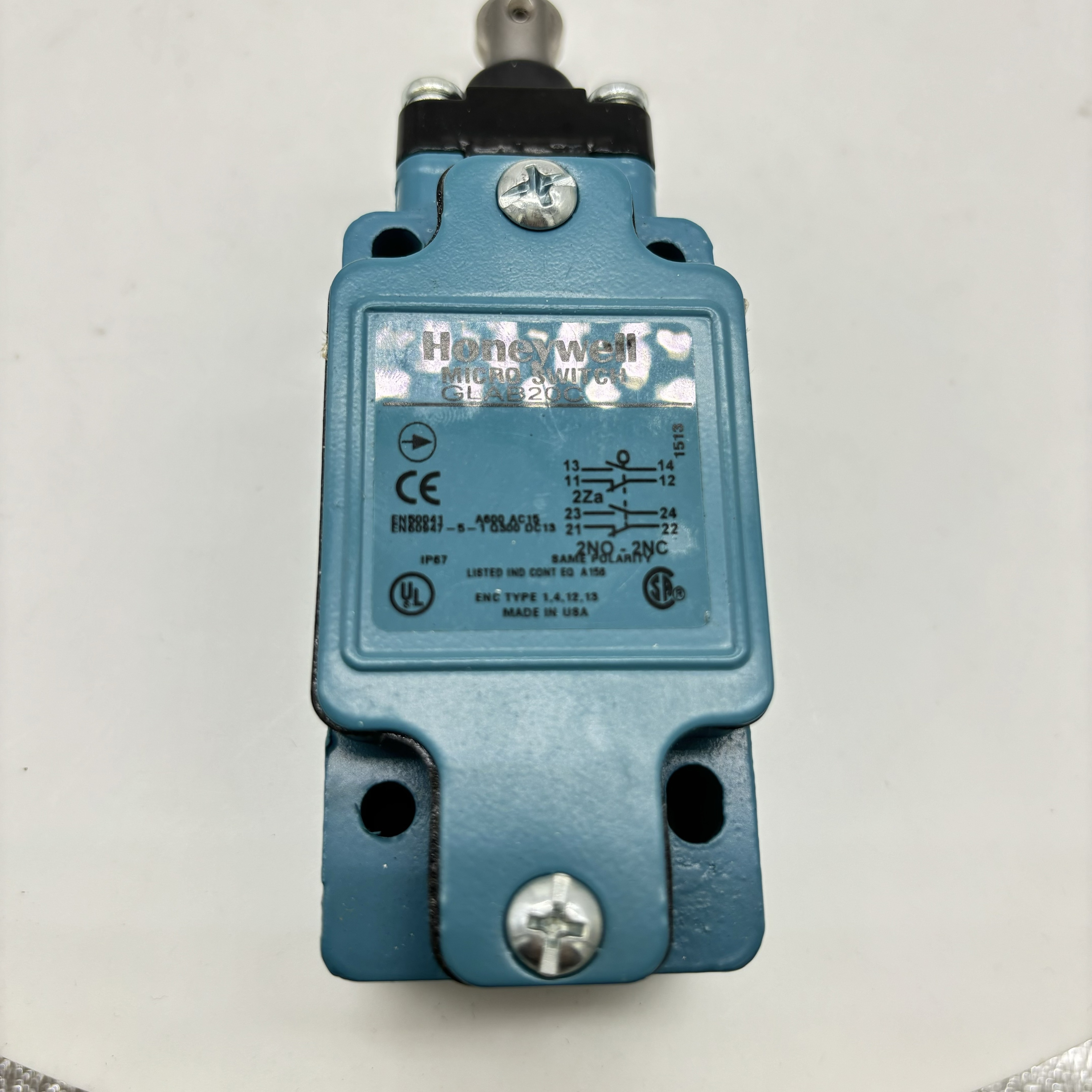 Honeywell  GLAB20C  MICRO SWITCH Global Limit Switches GLA SERIES