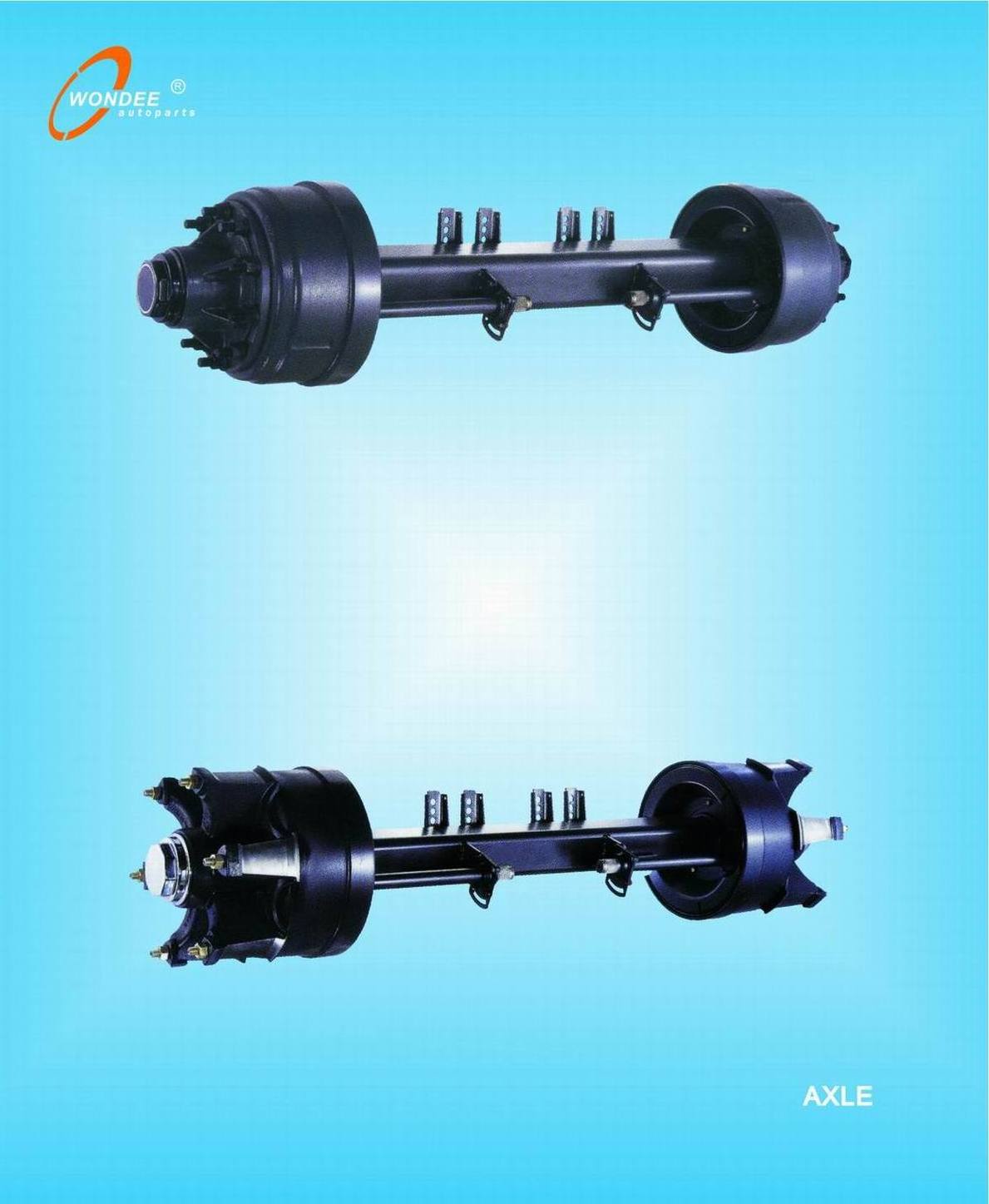 Semi Trailer Parts Air Suspension Axle