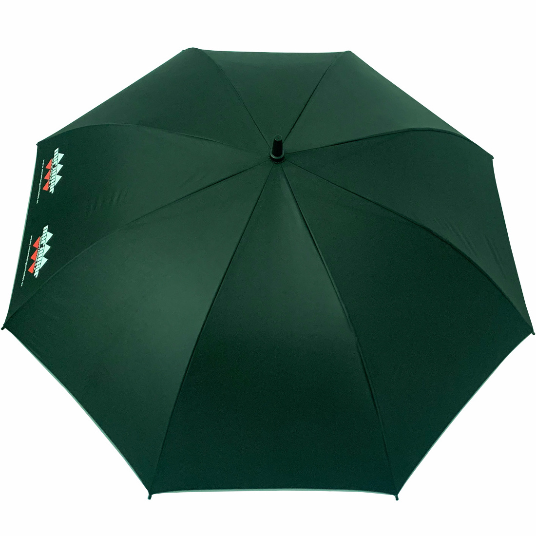 27 inch colored fiberglass frame automatically opens golf umbrella with logo