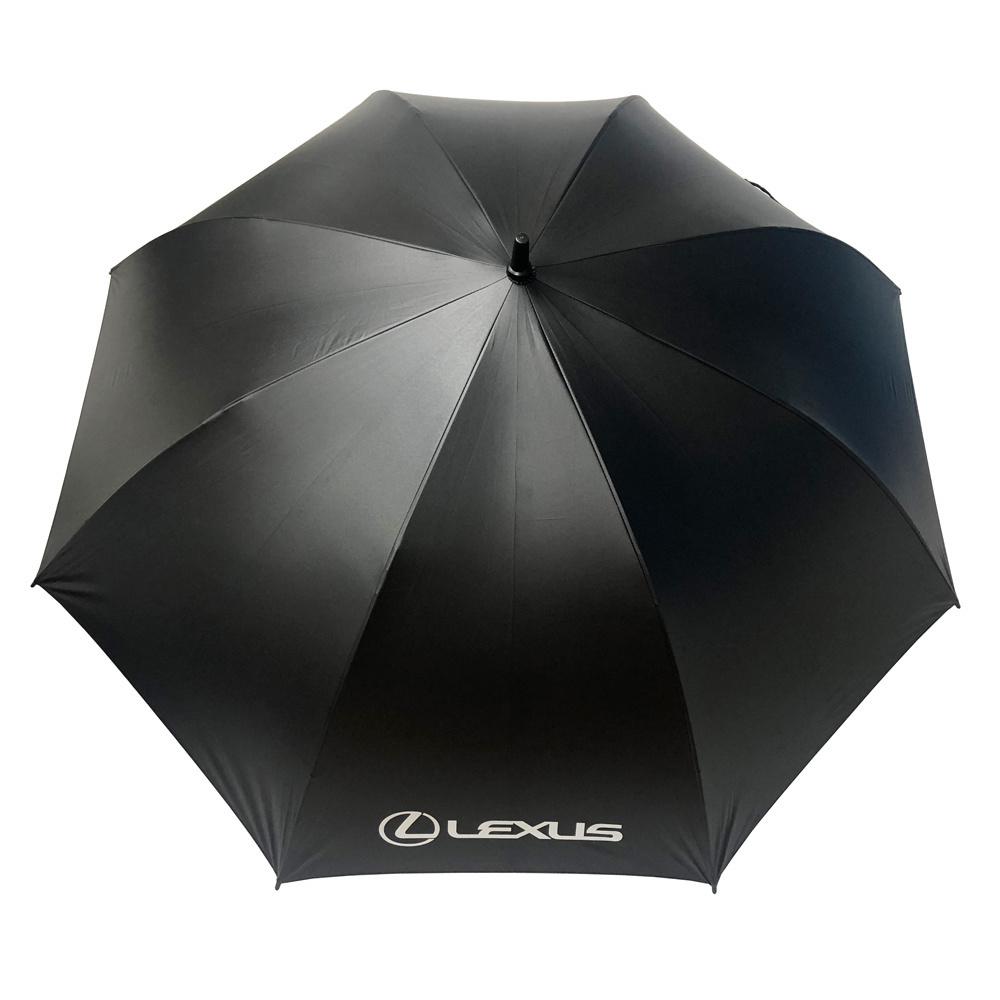 OEM High Quality Hot sale 30Inch 8K UV Automatic Open  Lexus Golf Umbrella With Logo Print