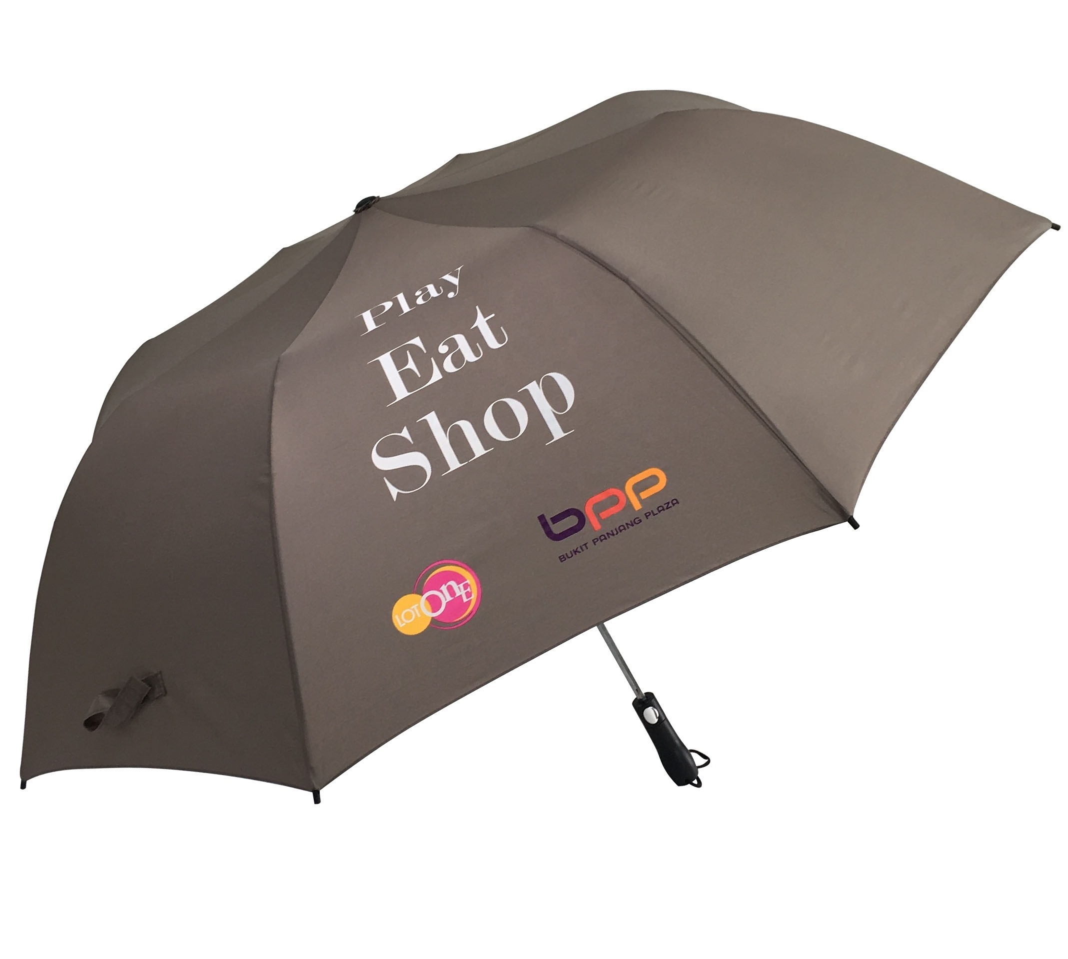 27inch fast delivery two fold automatic collapsable folding golf umbrella