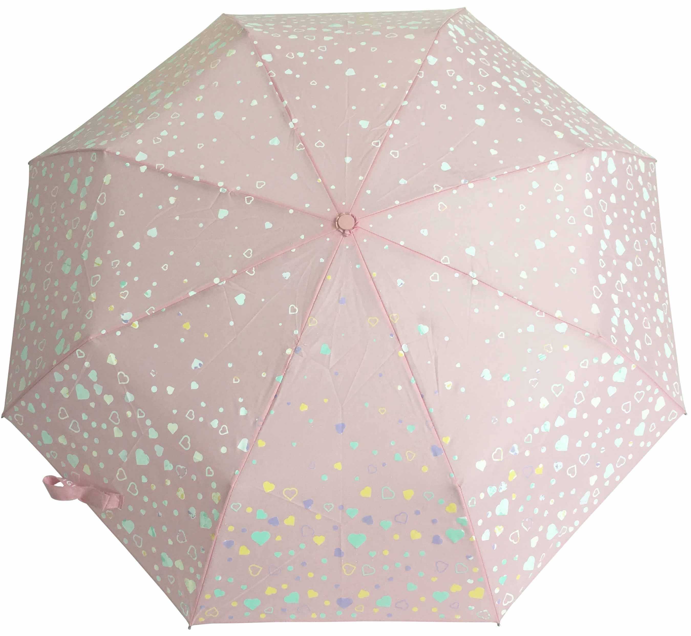 2022Year 21Inch Custom Design Change Color  When Wet Three Fold Magic Umbrella For Promotion And Advertising