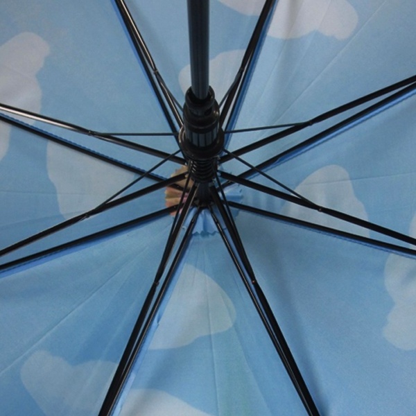 19inch*8k straight automatic lovely printing children umbrella