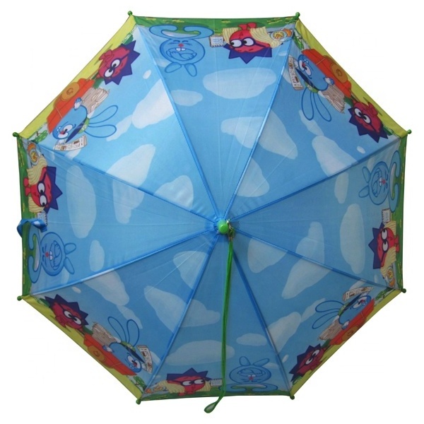 19inch*8k straight automatic lovely printing children umbrella