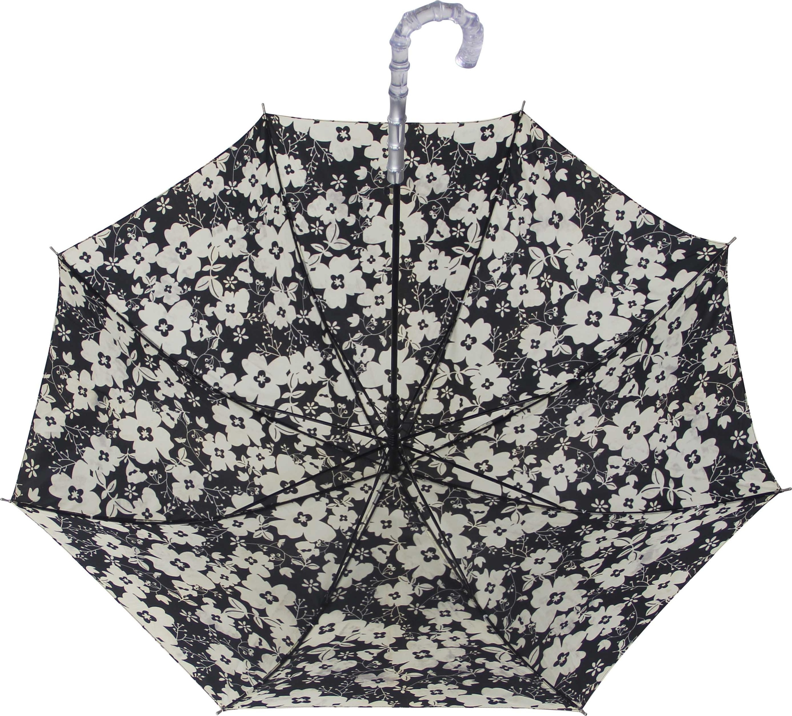 Japanese style high quality sun and rain sakura print umbrella for lady