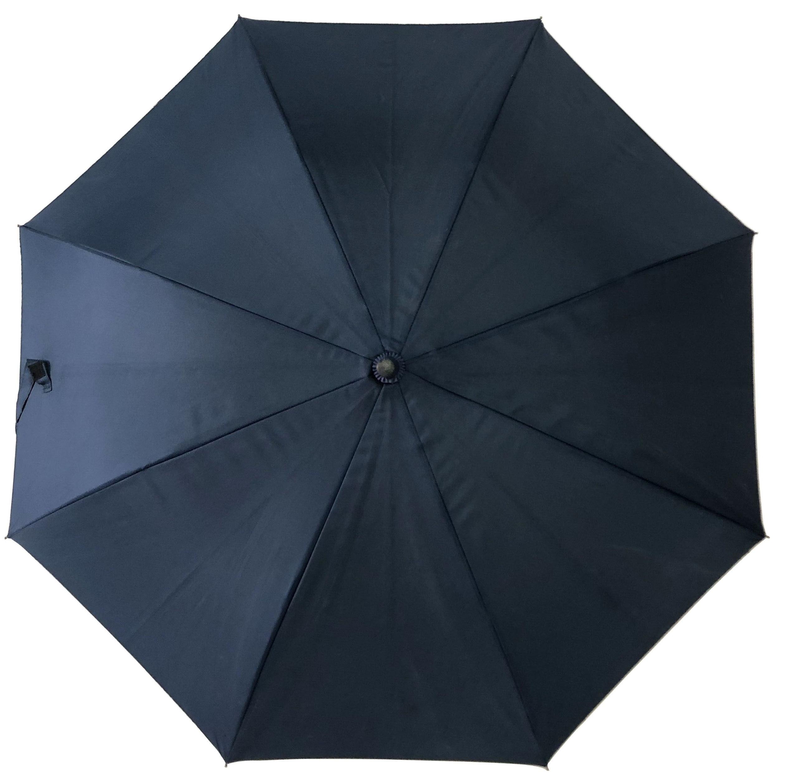 23 inch full fiberglass anti-rusted windproof double side blue and yellow umbrella with logo print inside