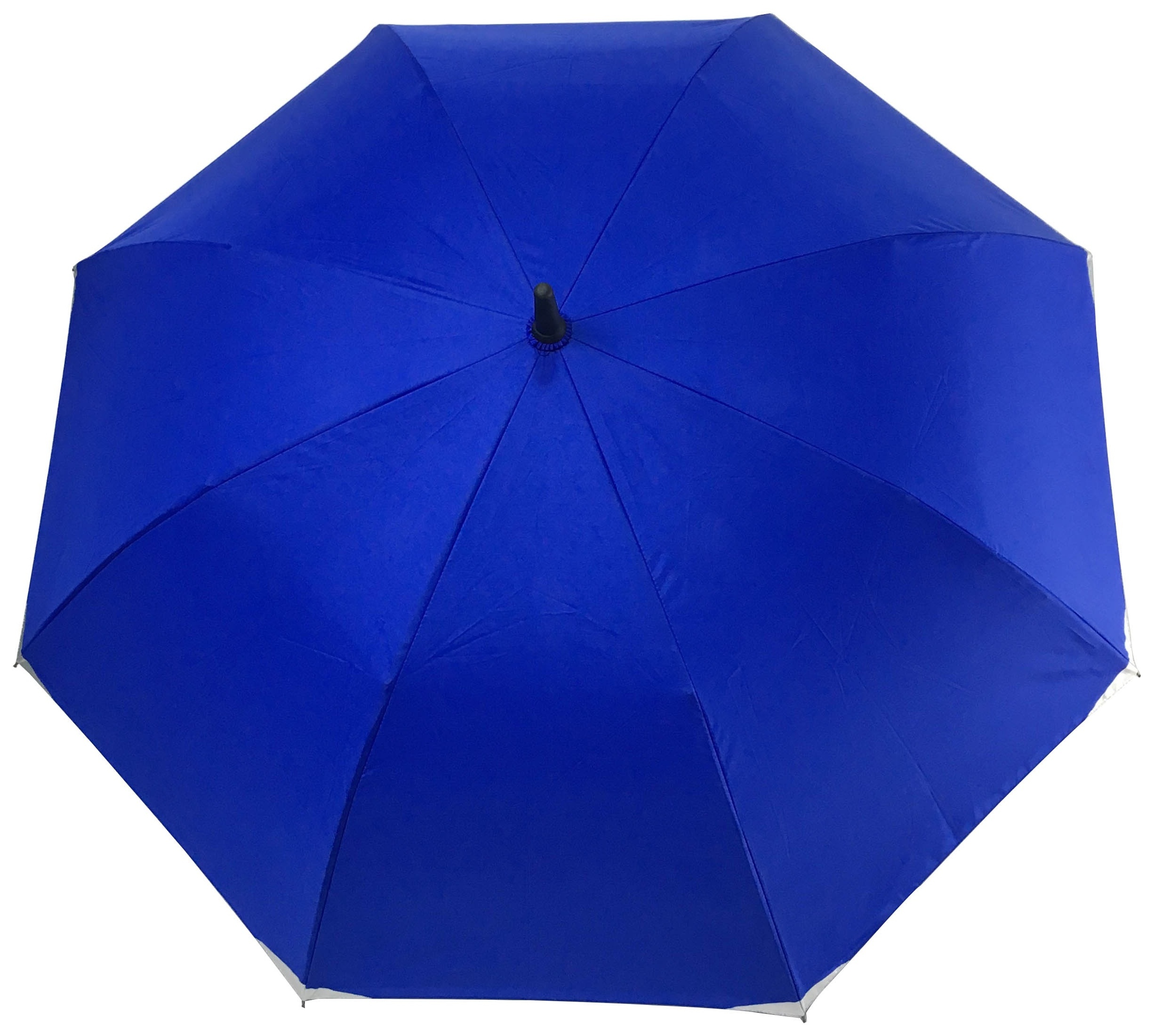 23Inch High Quality 23Inch 8K Royal Blue Color Straight Handle Reversed Umbrella With Air Vent