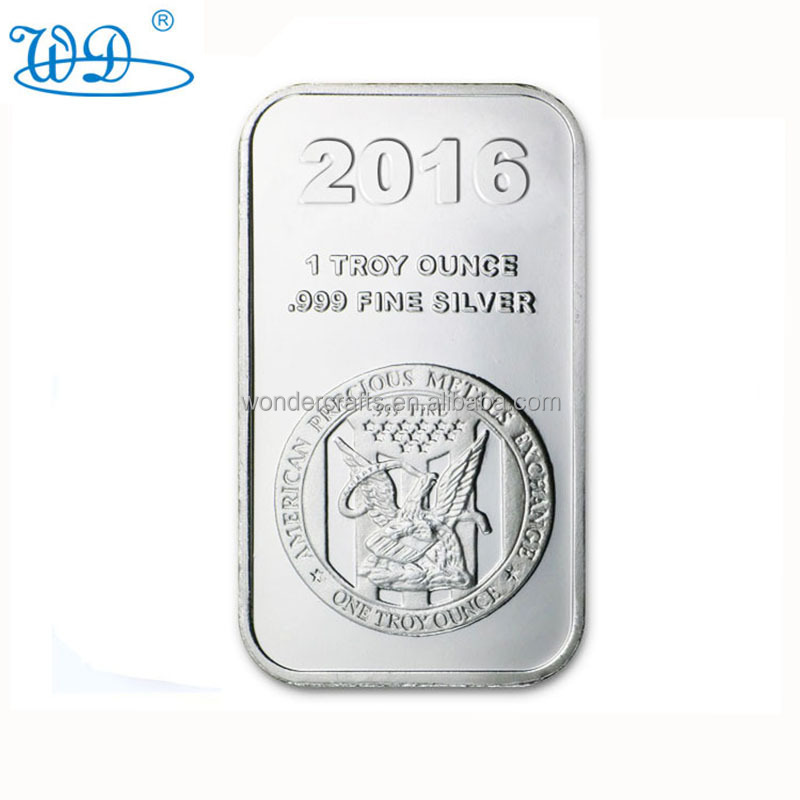 manufacturer free sample iron silver bars bullion bar personalized logo 1 gram silver bar