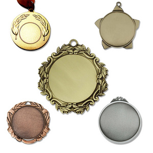 Design nickle free zinc alloy die cast made metal 3d blank award medals running blank table tennis competition sports medal