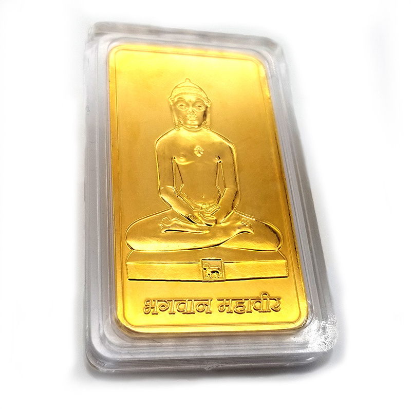 Custom india Buddha logo 1 gram 999 silver bar bullion 1 ounce fake and real gold plated bars 24k pure bullion souvenir