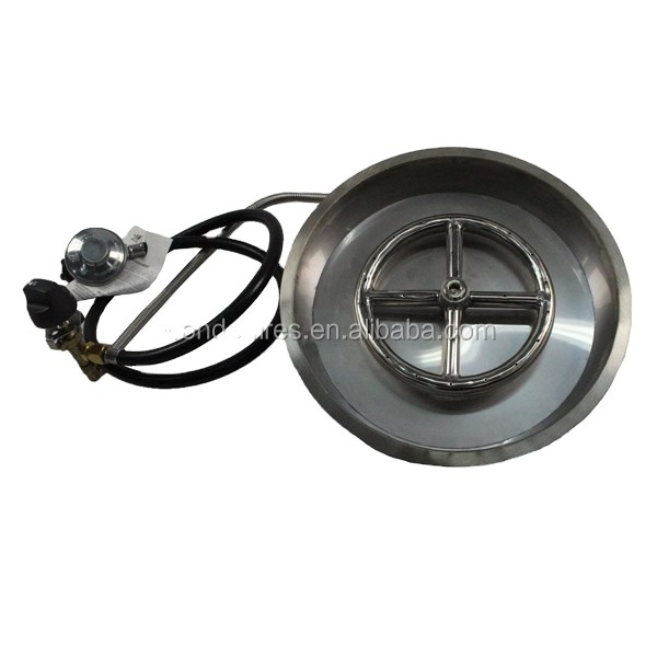 SUS304 outdoor firepit table/patio heater/match or electric ignition/thermocouple/safety valve/Cover fireglass options