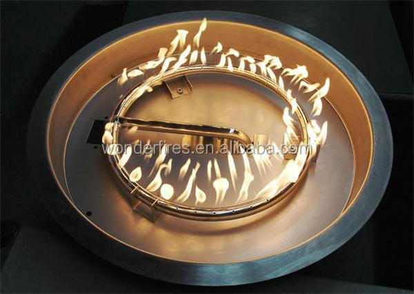 Outdoor Round Gas Fire PIt Burner for fire pit table