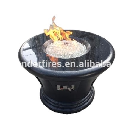 Indoor/Outdoor Round Gas Propane Fire Pit with BBQ griddles /Garden fireplaces