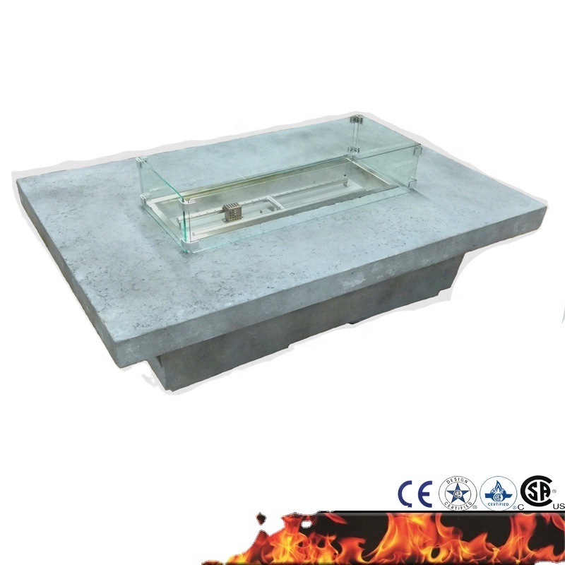 outdoor square/round /rectangle gas firepit /ring burner firebowl