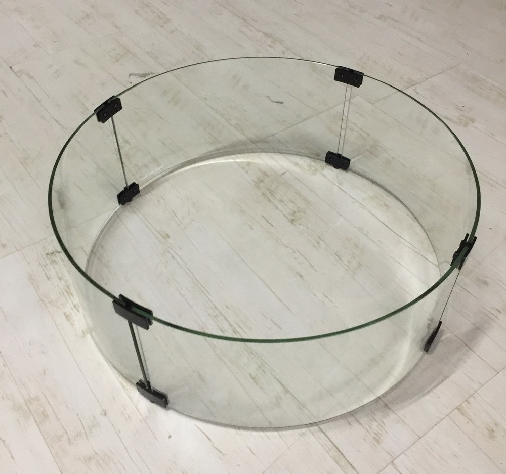 Round glass wind guarr